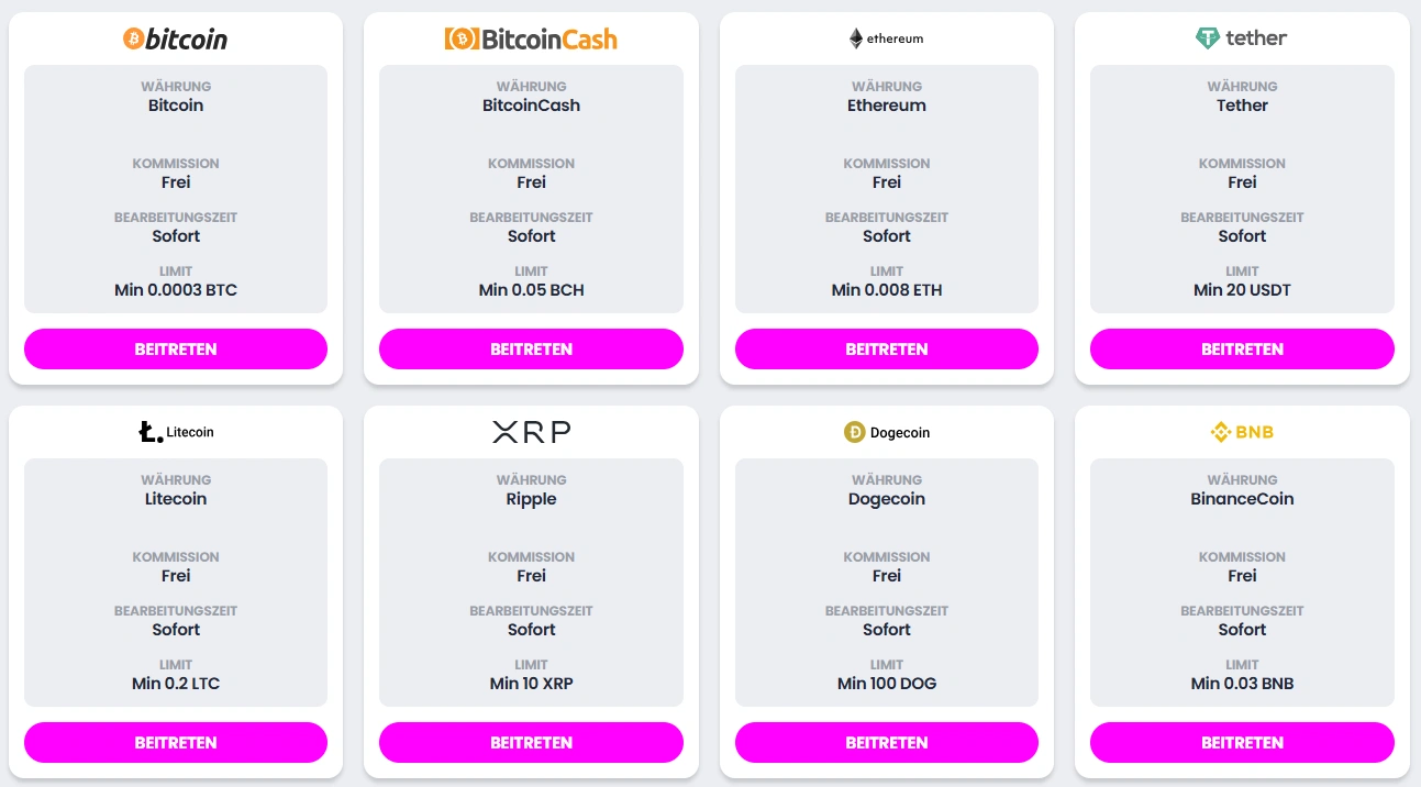 krypto crococasino deposit